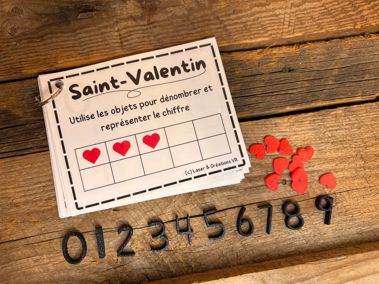 Bac sensoriel : St-Valentin